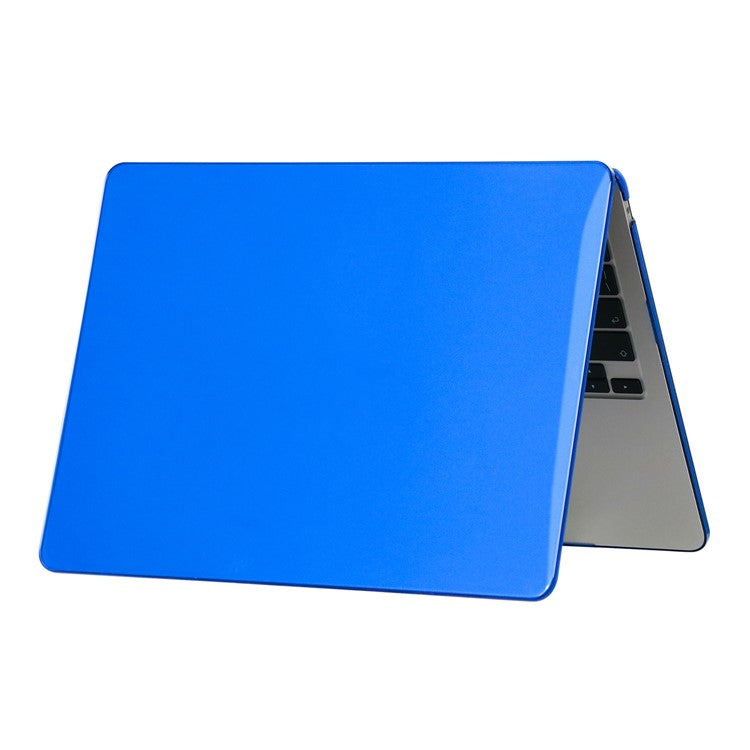 For Macbook Air 15 inch (2025) / (2024) A3114 M3 / (2023) M2 A2941 Laptop Case Transparent Hard PC Protective Cover - Dark Blue