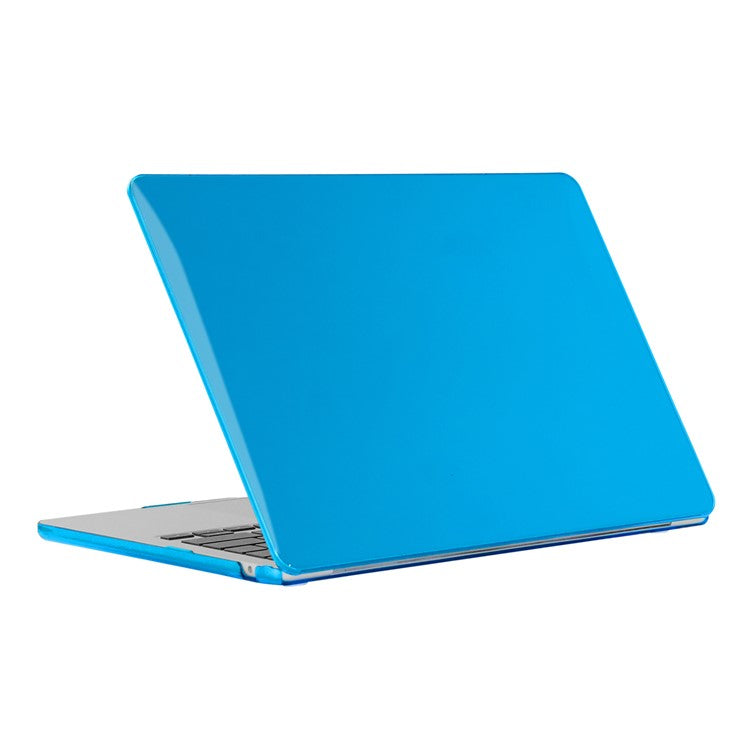 For Macbook Air 15 inch (2025) / (2024) A3114 M3 / (2023) M2 A2941 Laptop Case Transparent Hard PC Protective Cover - Blue