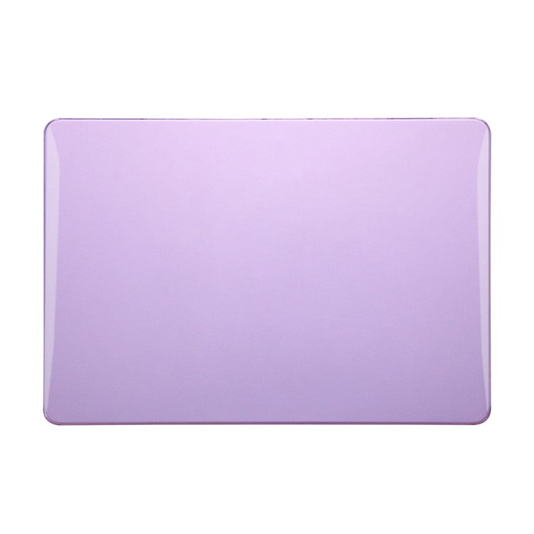 For Macbook Air 15 inch (2025) / (2024) A3114 M3 / (2023) M2 A2941 Laptop Case Transparent Hard PC Protective Cover - Purple