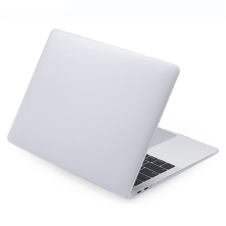 LENTION Matte Hard PC Case for Macbook Air 15 inch (2025) / (2024) A3114 M3 / (2023) M2 A2941 Lightweight Shockproof Laptop Cover - Transparent White
