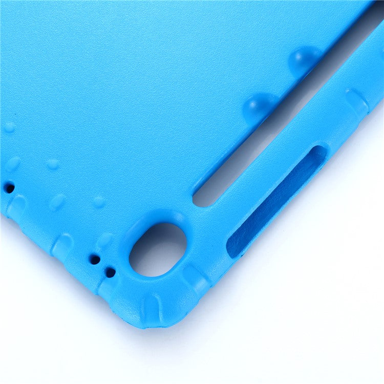 For Samsung Galaxy Tab S9 / S9 FE Protective EVA Kids Cover Handle Kickstand Shockproof Tablet Case - Blue