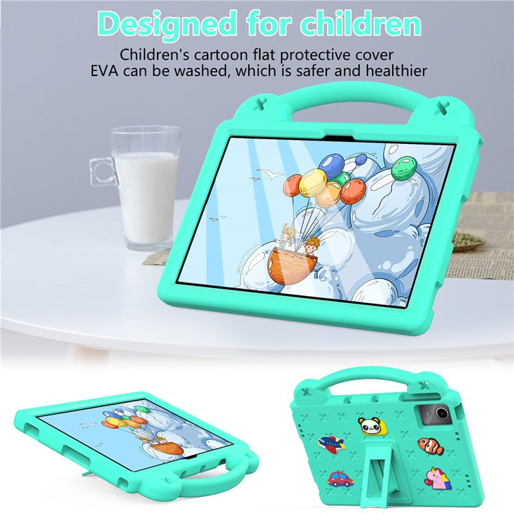 For Huawei MatePad SE 11 / Lenovo Tab M11 / Xiaoxin Pad 11 2024 / Xiaomi Redmi Pad SE Case EVA Tablet Cover - Green