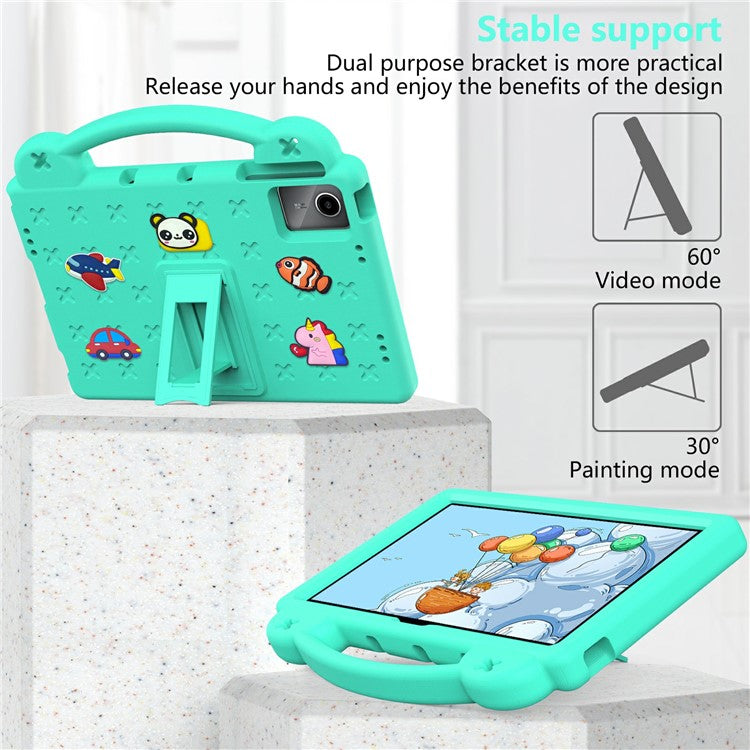 For Huawei MatePad SE 11 / Lenovo Tab M11 / Xiaoxin Pad 11 2024 / Xiaomi Redmi Pad SE Case EVA Tablet Cover - Green