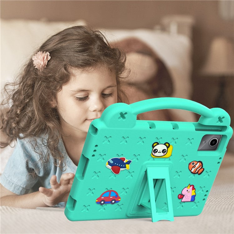 For Huawei MatePad SE 11 / Lenovo Tab M11 / Xiaoxin Pad 11 2024 / Xiaomi Redmi Pad SE Case EVA Tablet Cover - Green