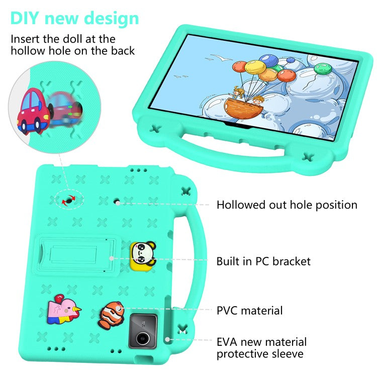For Huawei MatePad SE 11 / Lenovo Tab M11 / Xiaoxin Pad 11 2024 / Xiaomi Redmi Pad SE Case EVA Tablet Cover - Green