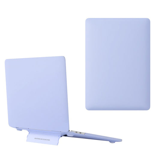 For MacBook Pro 16 inch (2024) (2023) (2021) (A2485 / A2780 / A2991) Case Kickstand Heat Dissipation Laptop Cover - Purple