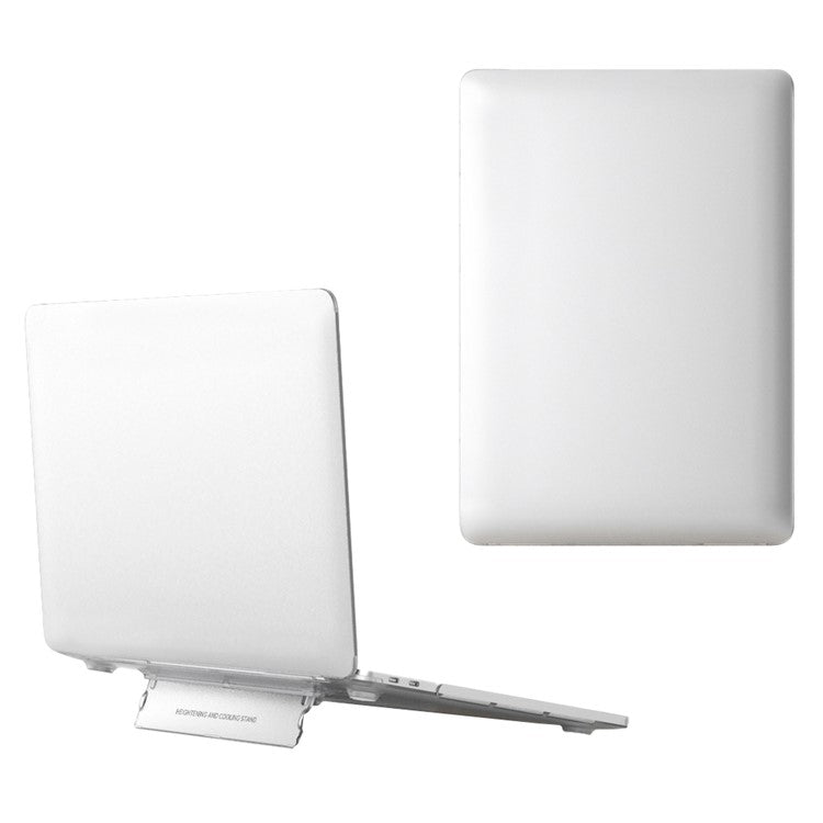 For MacBook Pro 16 inch (2024) (2023) (2021) (A2485 / A2780 / A2991) Case Kickstand Heat Dissipation Laptop Cover - White