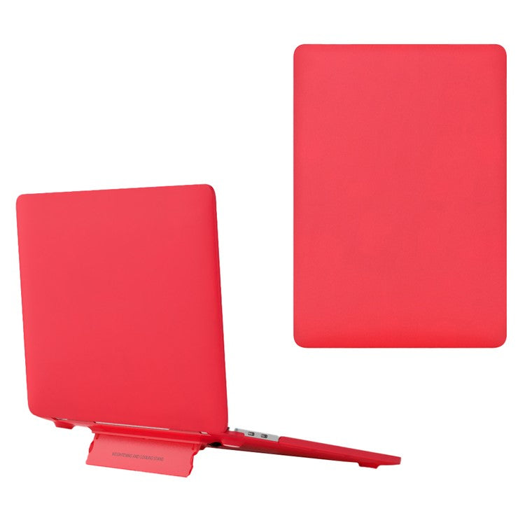 For MacBook Pro 16 inch (2024) (2023) (2021) (A2485 / A2780 / A2991) Case Kickstand Heat Dissipation Laptop Cover - Red