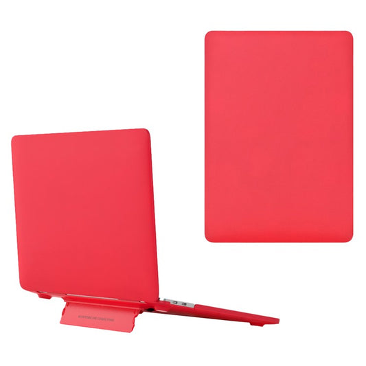 For MacBook Pro 16 inch (2024) (2023) (2021) (A2485 / A2780 / A2991) Case Kickstand Heat Dissipation Laptop Cover - Red