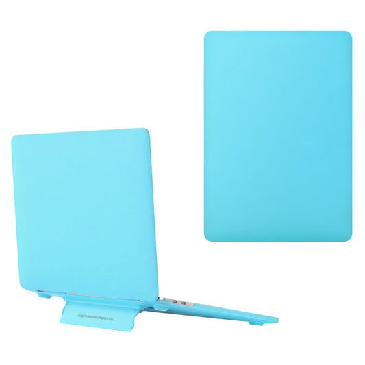 For MacBook Pro 16 inch (2024) (2023) (2021) (A2485 / A2780 / A2991) Case Kickstand Heat Dissipation Laptop Cover - Blue