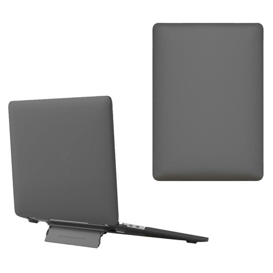 For MacBook Pro 16 inch (2024) (2023) (2021) (A2485 / A2780 / A2991) Case Kickstand Heat Dissipation Laptop Cover - Black