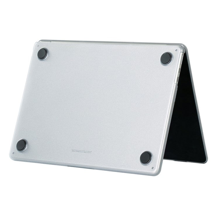 For MacBook Pro 14 inch (2024) M4 A3112 / A3185 / A3401 / (2021) A2442 /  14 inch (2023) A2779 (M2) /  A2918 /  A2992 (M3) Laptop Case PC Bump Proof Cover - Grey