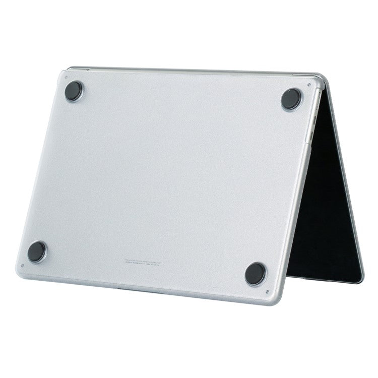 For MacBook Pro 16 inch (2024) M4 A3403 / A3186 / (2021) A2485 / (2023) A2780, A2991 M3 Notebook Case Hard PC Scratch-Proof Laptop Cover - Grey