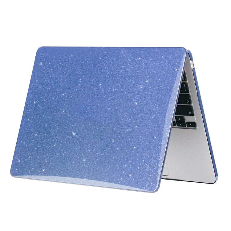 For MacBook Pro 13 inch (2020) A2251 A2289 PC Case Starry Sky Front and Back Laptop Shell Cover - Blue
