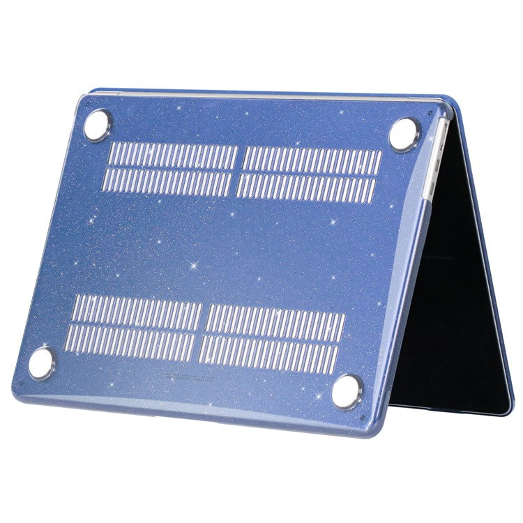 For MacBook Pro 13 inch (2020) A2251 A2289 PC Case Starry Sky Front and Back Laptop Shell Cover - Blue