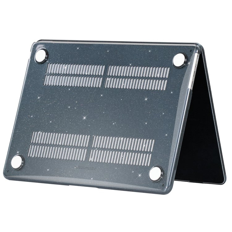 For MacBook Pro 13 inch (2016-2020) A1706 A1708 A1989 A2159 A2338 Laptop Case Starry Sky Hard PC Cover - Black