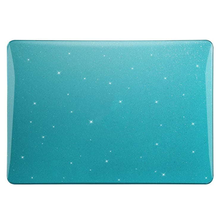 For MacBook Pro 13 inch (2016-2020) A1706 A1708 A1989 A2159 A2338 Laptop Case Starry Sky Hard PC Cover - Cyan