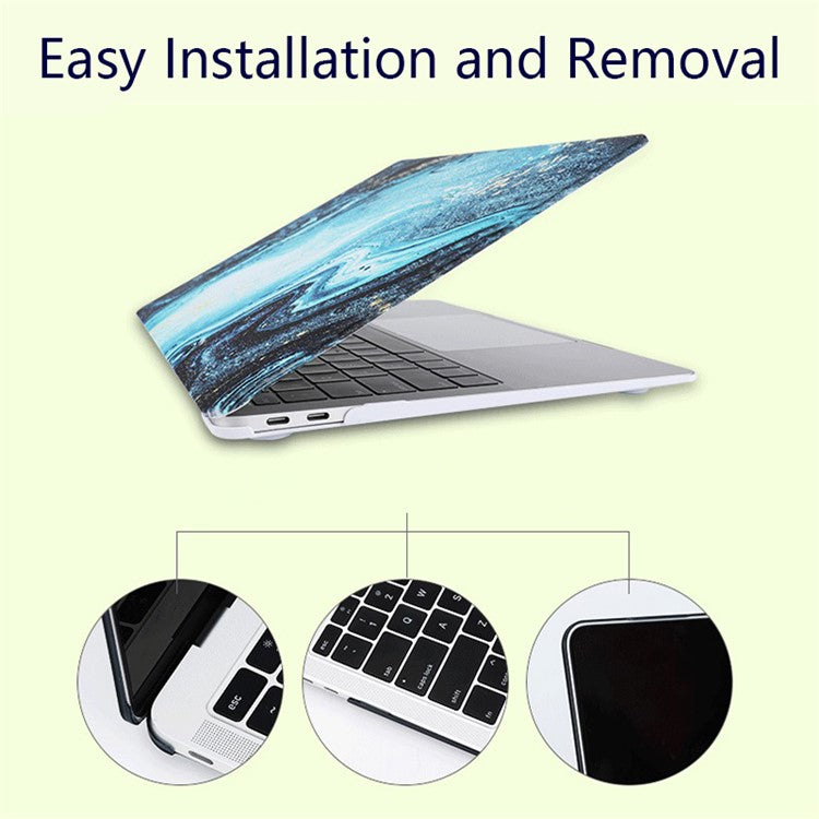 For MacBook Pro 16 inch (2024) M4 A3403 / A3186 / (2021) A2485 / (2023) A2780, A2991 M3 PC Case Shockproof Slim Laptop Cover - DDC-013