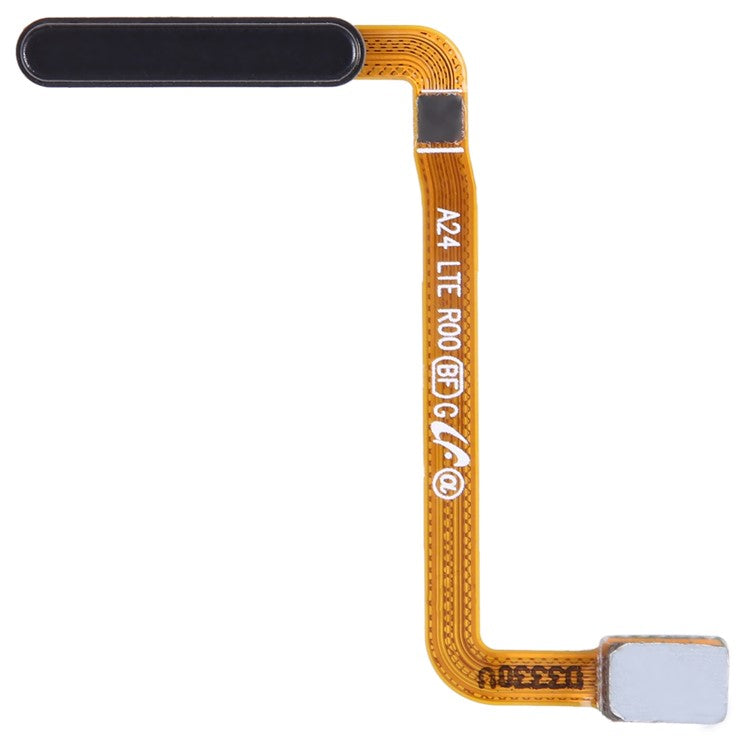 For-Samsung-Galaxy-A24-4G-(162.1-x-77.6-x-8.3mm)-A245-OEM-Power-On-/-Off-Flex-Cable-Fingerprint-Identification-Flex-Cable-(without-Logo)--Black