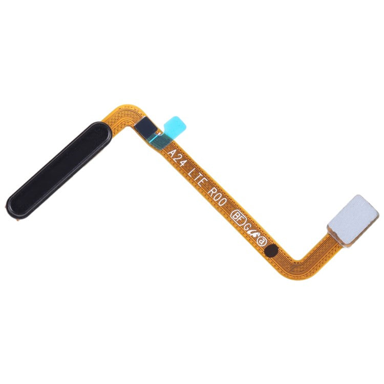 For-Samsung-Galaxy-A24-4G-(162.1-x-77.6-x-8.3mm)-A245-OEM-Power-On-/-Off-Flex-Cable-Fingerprint-Identification-Flex-Cable-(without-Logo)--Black