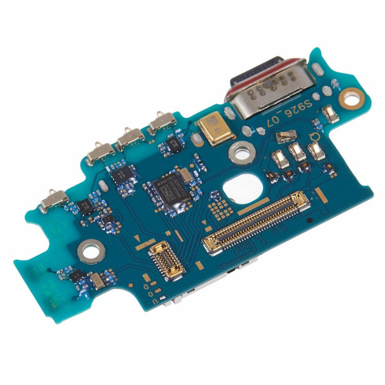 For-Samsung-Galaxy-S24+-(US-Version)-S926U-OEM-Dock-Connector-Charging-Port-Flex-Cable-Replacement-(without-Logo)