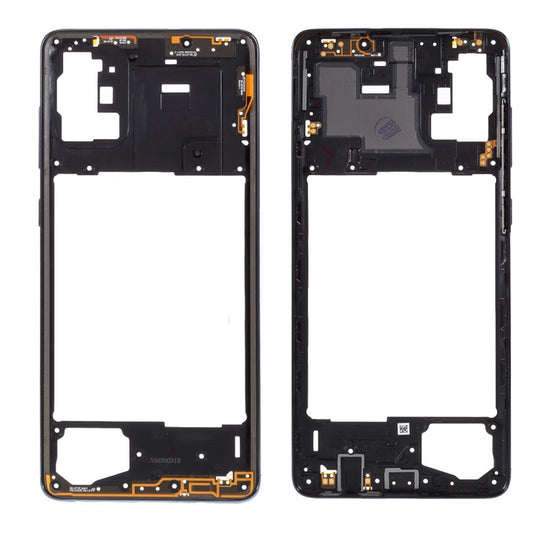 OEM-Middle-Plate-Frame-for-Samsung-Galaxy-A71-SM-A715--Black