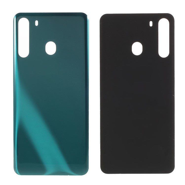 OEM-Battery-Door-Housing-Cover-without-Adhesive-Sticker-for-Samsung-Galaxy-A21-A215--Green