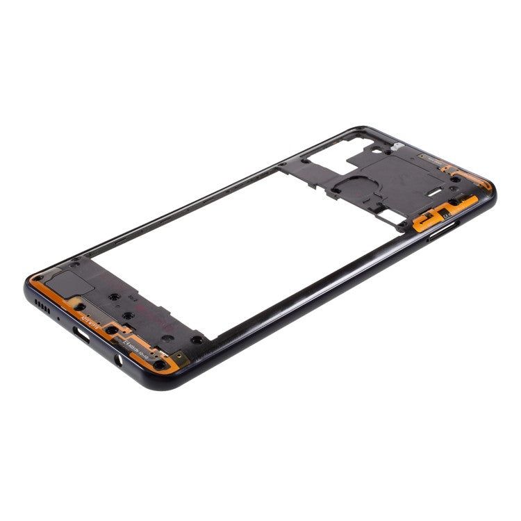 OEM-Middle-Plate-Frame-Repair-Part-for-Samsung-Galaxy-A21s-A217--Black