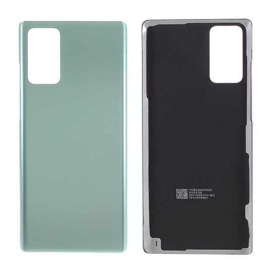 For-Samsung-Galaxy-Note20-N980-N981-OEM-Plastic-Battery-Housing-with-Adhesive-Sticker--Green