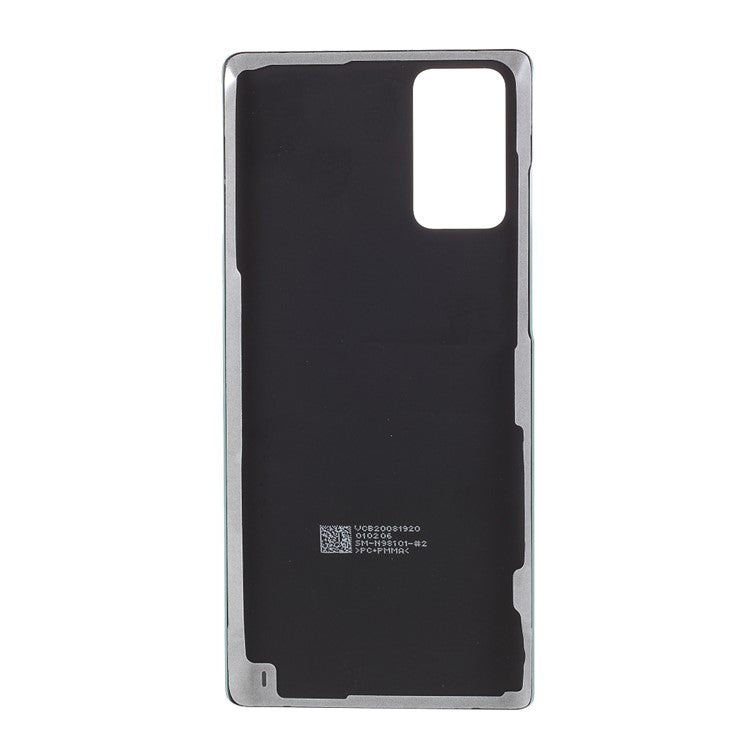 For-Samsung-Galaxy-Note20-N980-N981-OEM-Plastic-Battery-Housing-with-Adhesive-Sticker--Green
