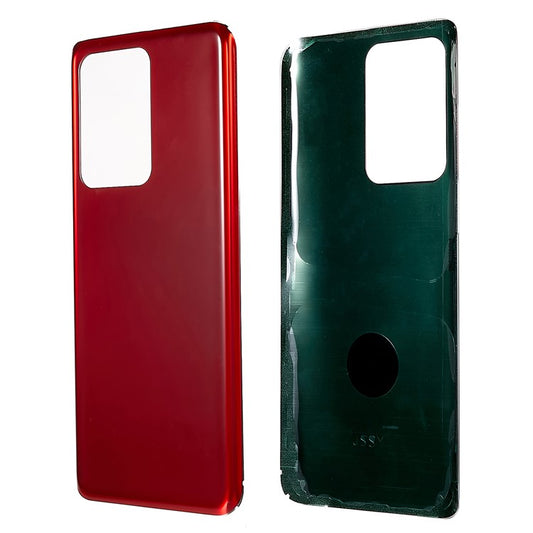 For-Samsung-Galaxy-S20-Ultra-G988-Battery-Housing-Cover-with-Adhesive-Sticker-Replacement-Parts--Red