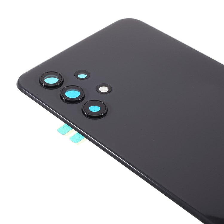 OEM-Battery-Housing-Cover-Part-with-Adhesive-Sticker-Rear-Camera-Lens-Cover-for-Samsung-Galaxy-A32-5G-A326--Black