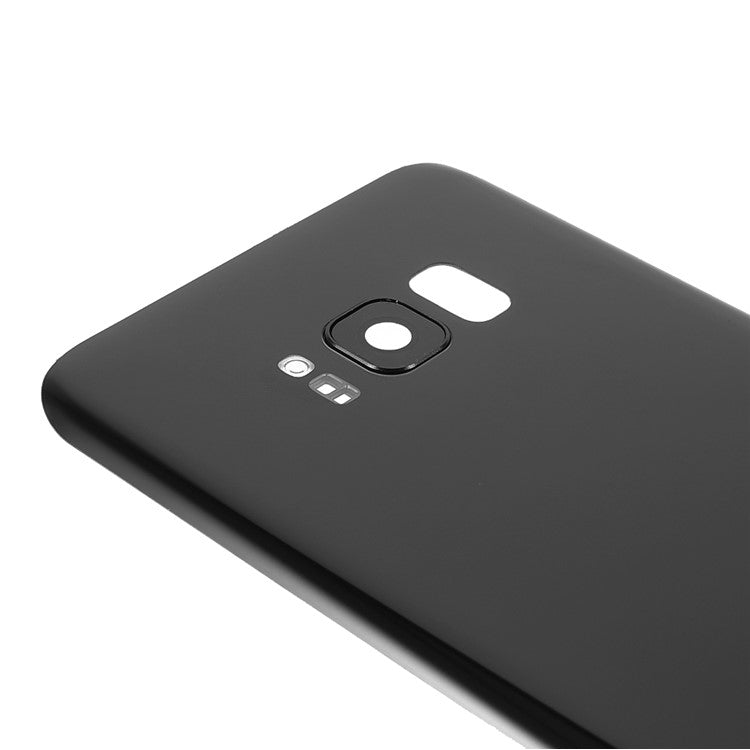 Battery-Housing-Back-Cover-with-Camera-Ring-Lens-Cover-Replacement-(without-Logo)-for-Samsung-Galaxy-S8-Plus--Black