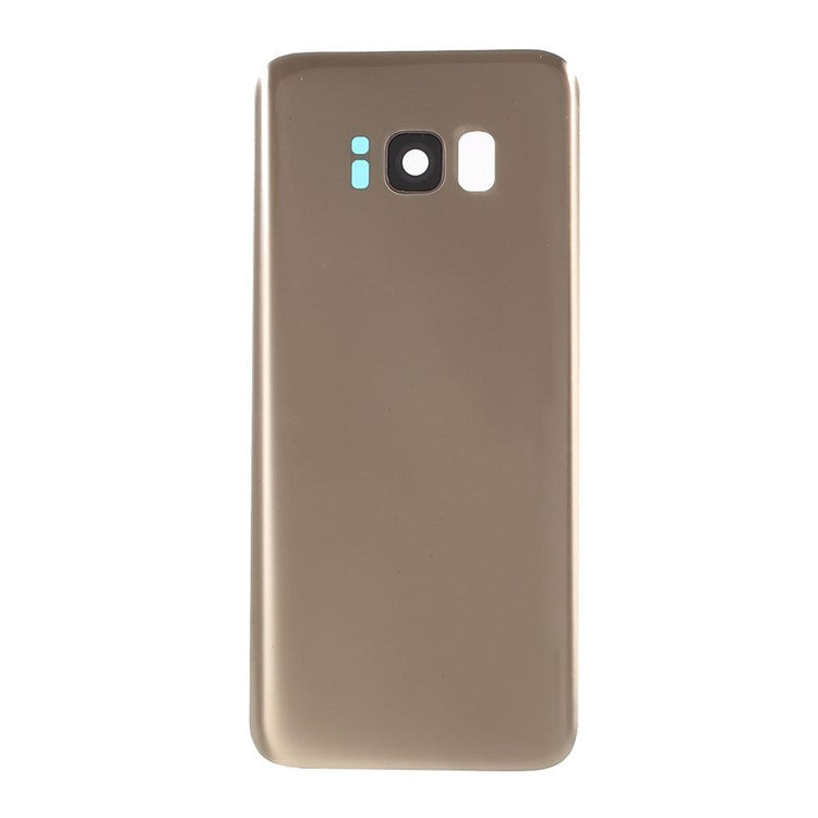 Battery-Housing-Back-Cover-with-Camera-Ring-Lens-Cover-Replacement-(without-Logo)-for-Samsung-Galaxy-S8--Gold