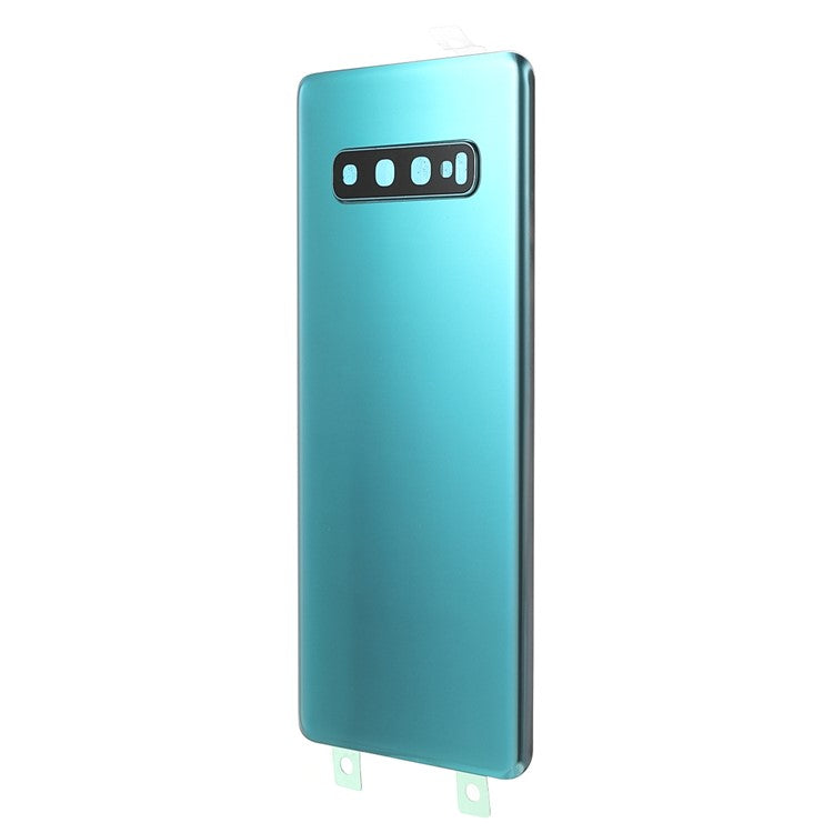 Back-Battery-Housing-Cover-with-Camera-Ring-Lens-Cover-Replacement-(without-Logo)-for-Samsung-Samsung-Galaxy-S10-Plus--Green