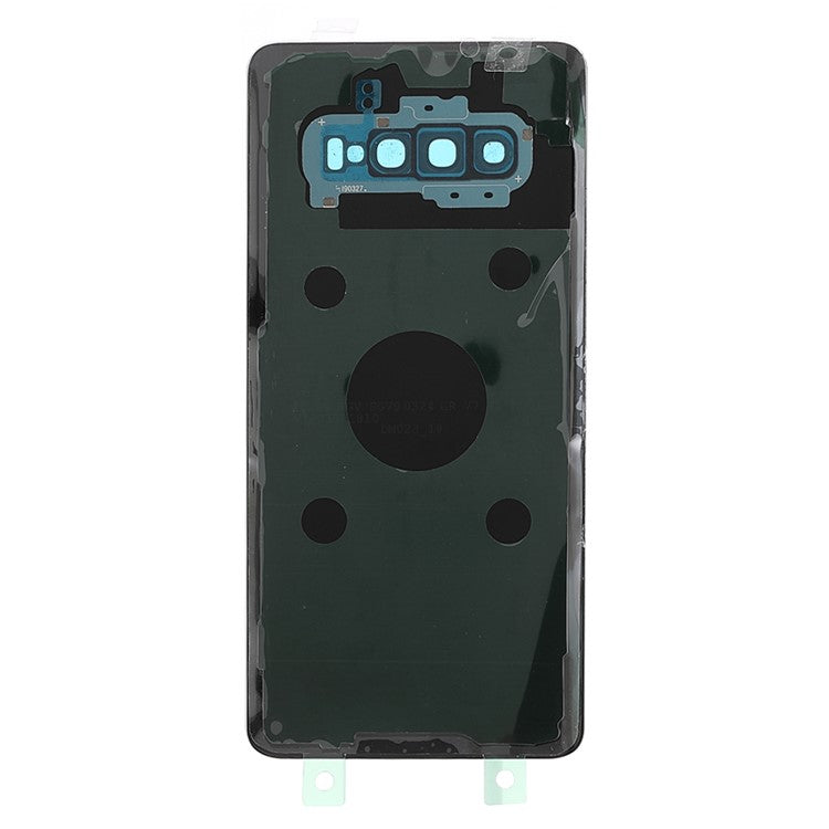Back-Battery-Housing-Cover-with-Camera-Ring-Lens-Cover-Replacement-(without-Logo)-for-Samsung-Samsung-Galaxy-S10-Plus--Green