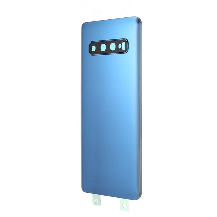 Back-Battery-Housing-Cover-with-Camera-Ring-Lens-Cover-Replacement-(without-Logo)-for-Samsung-Samsung-Galaxy-S10--Blue