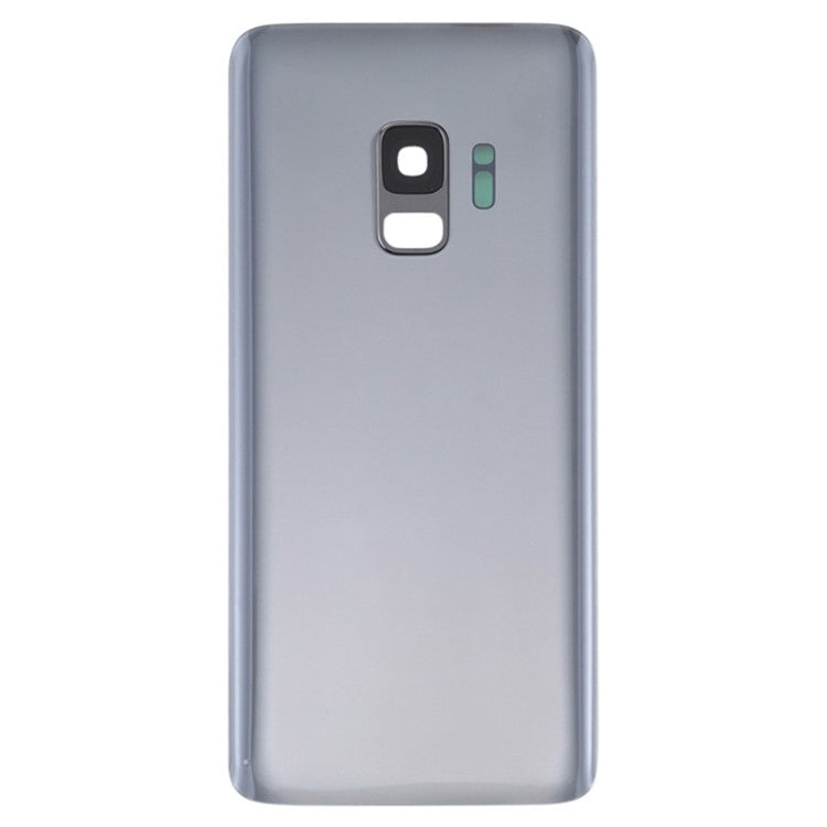 For-Samsung-Galaxy-S9+-Back-Battery-Housing-Cover-with-Camera-Ring-Lens-Cover-Part-(without-Logo)--Grey
