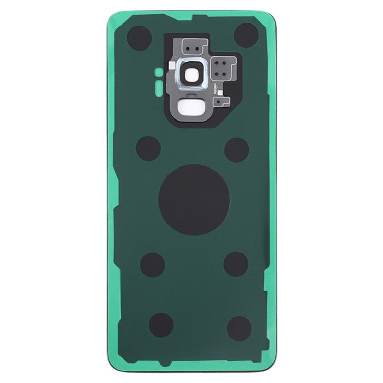 For-Samsung-Galaxy-S9+-Back-Battery-Housing-Cover-with-Camera-Ring-Lens-Cover-Part-(without-Logo)--Grey