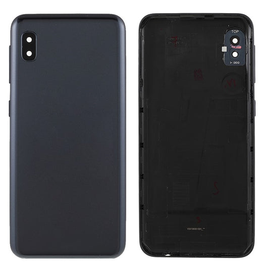 OEM-Battery-Housing-Door-Cover-with-Rear-Camera-Lens-Ring-Cover-for-Samsung-Galaxy-A10e-A102--Black
