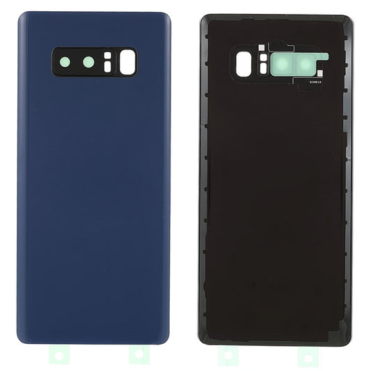 Back-Battery-Housing-Cover-with-Camera-Ring-Lens-Cover-Part-(without-Logo)-for-Samsung-Galaxy-Note-8-N950--Blue