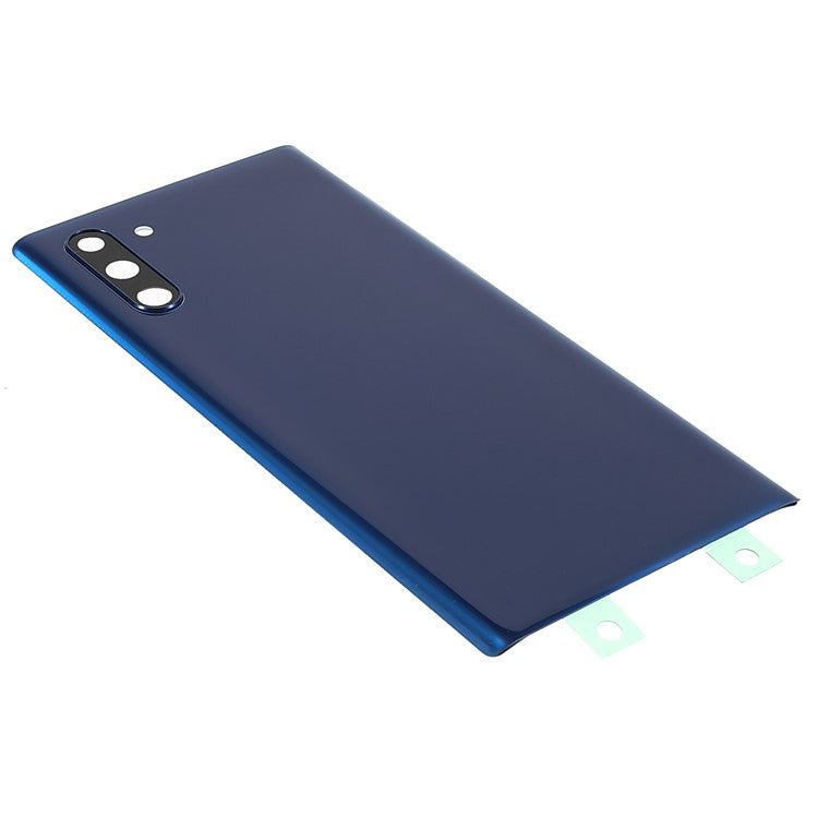 Back-Battery-Housing-Cover-with-Camera-Ring-Lens-Cover-Part-(without-Logo)-for-Samsung-Galaxy-Note-10--Blue