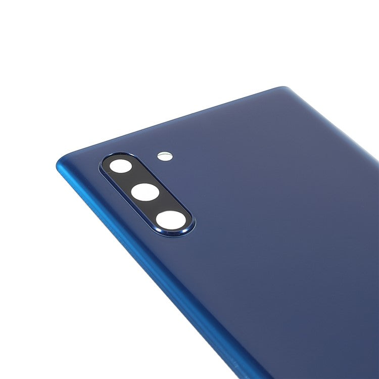 Back-Battery-Housing-Cover-with-Camera-Ring-Lens-Cover-Part-(without-Logo)-for-Samsung-Galaxy-Note-10--Blue