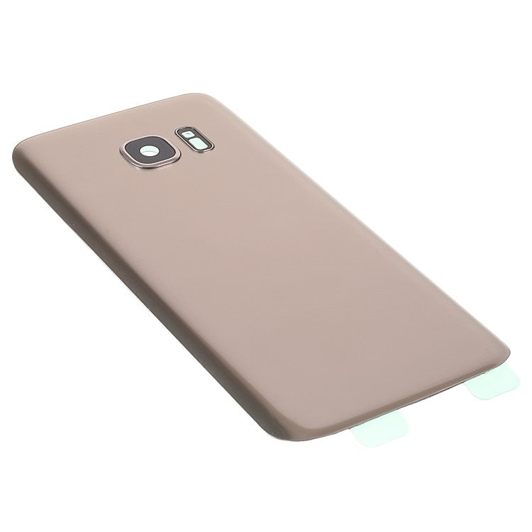 Back-Battery-Housing-Cover-with-Camera-Ring-Lens-Cover-Part-(without-Logo)-for-Samsung-Galaxy-S7--Gold