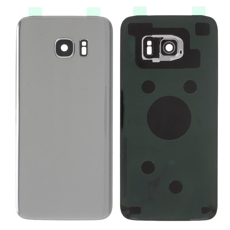 Battery-Housing-Back-Cover-with-Camera-Ring-Lens-Cover-Replacement-(without-Logo)-for-Samsung-Galaxy-S7-edge--Silver