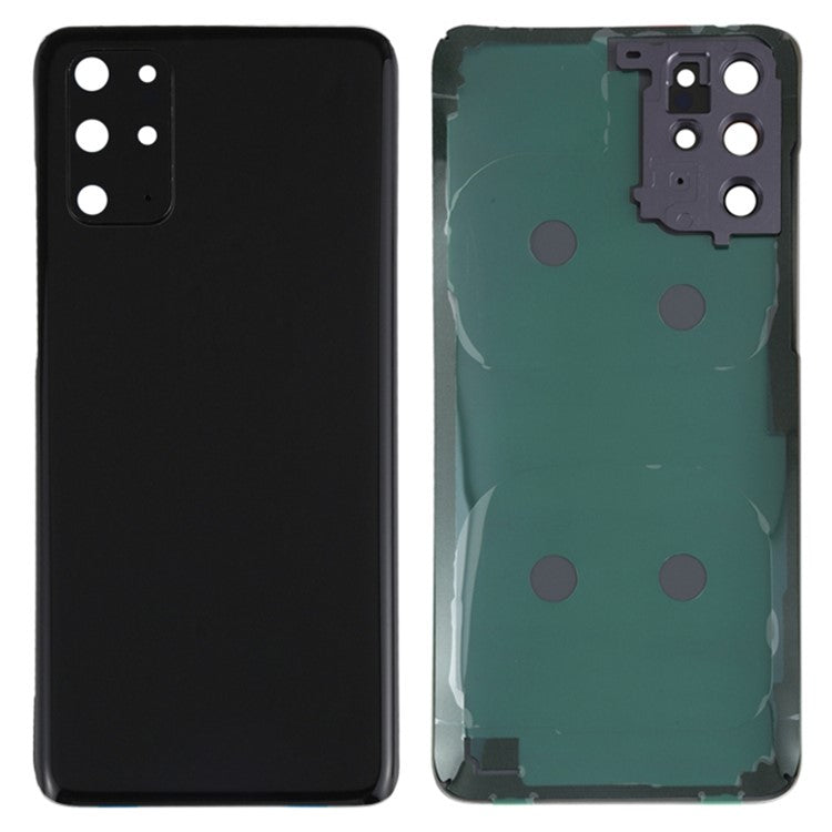 For-Samsung-Galaxy-S20-Plus-4G-Housing-Battery-Door-Back-Cover-with-Camera-Ring-Cover-(without-Logo)--Black