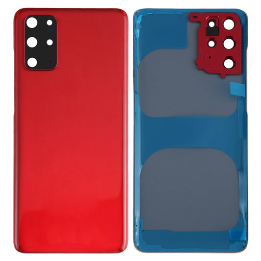 For-Samsung-Galaxy-S20-Plus-4G-Housing-Battery-Door-Back-Cover-with-Camera-Ring-Cover-(without-Logo)--Red