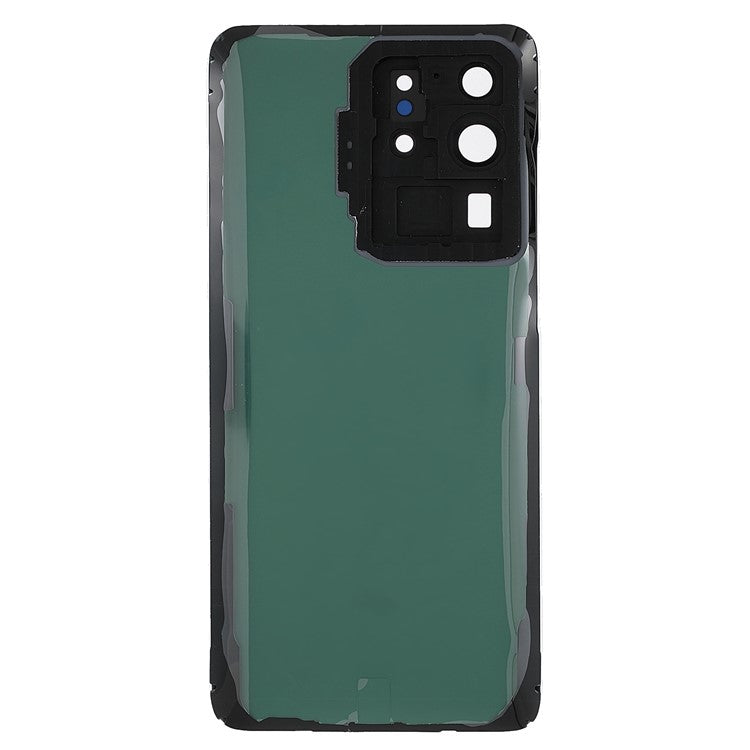 For-Samsung-Galaxy-S20-Ultra-5G/S20-Ultra-Housing-Battery-Door-Back-Cover-Replacement-Parts-with-Camera-Ring-Cover-(without-Logo)--White