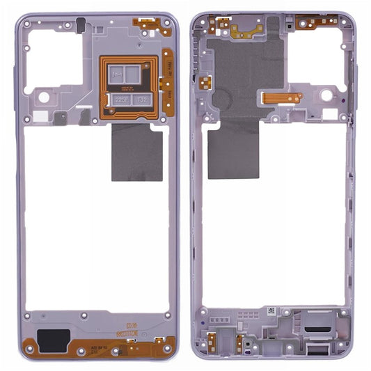 For-Samsung-Galaxy-A22-4G-(EU-Version)-A225-OEM-Middle-Plate-Frame-Replacement-(without-Logo)--Purple