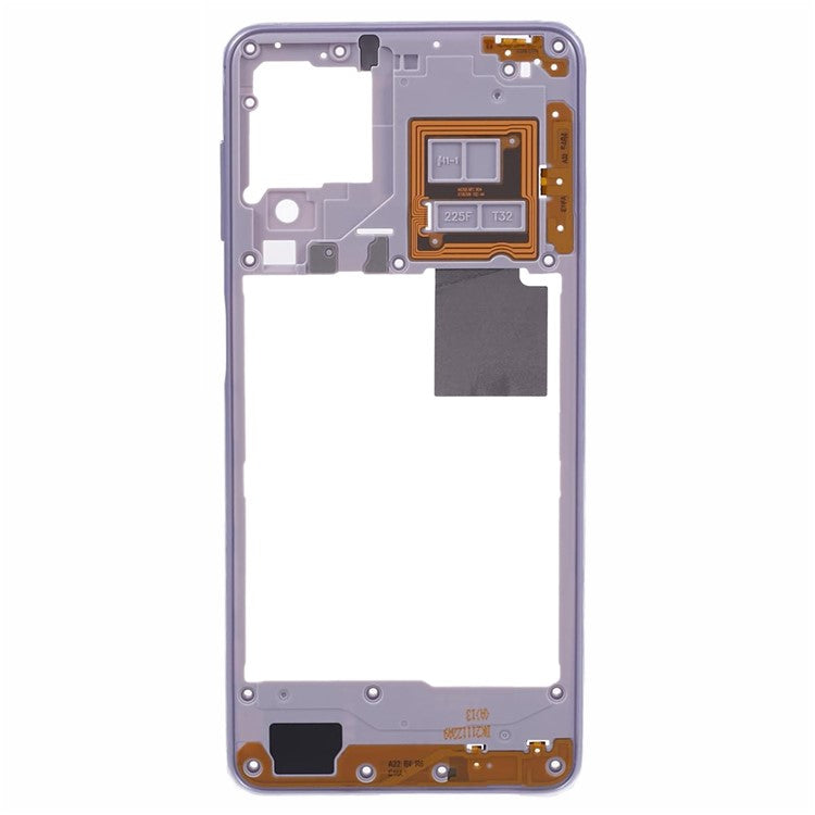 For-Samsung-Galaxy-A22-4G-(EU-Version)-A225-OEM-Middle-Plate-Frame-Replacement-(without-Logo)--Purple